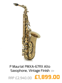 P Mauriat PMXA-67RX Alto Saxophone, Vintage Finish.