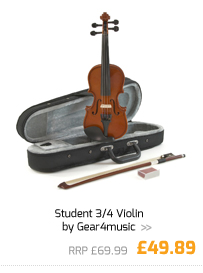 Student 3/4 Violin by Gear4music.