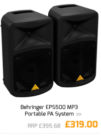 Behringer EPS500 MP3 Portable PA System.