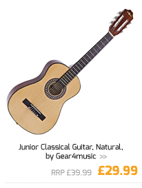 Junior Classical Guitar, Natural, by Gear4music.