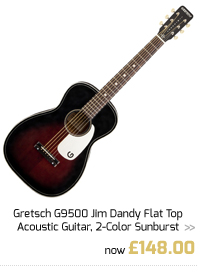 Gretsch G9500 Jim Dandy Flat Top Acoustic Guitar, 2-Color Sunburst.