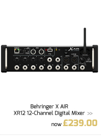 Behringer X AIR XR12 12-Channel Digital Mixer - iPad/Android Tablets.
