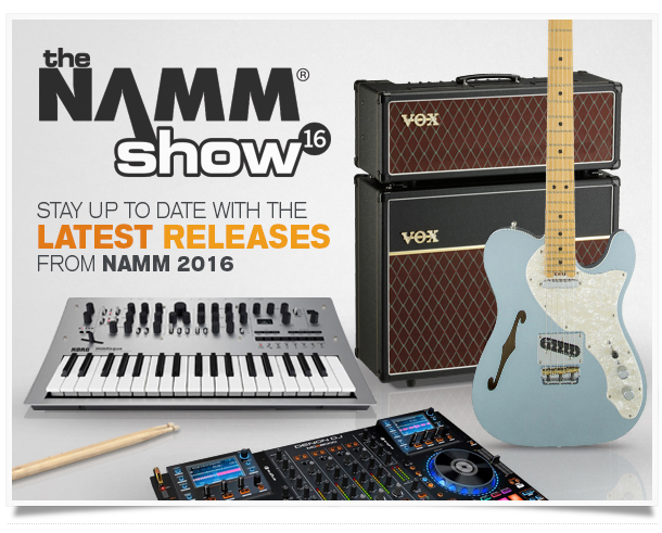 The Latest News from NAMM 2016.
