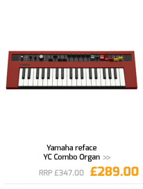 Yamaha reface YC Combo Organ.