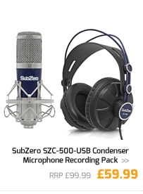 SubZero SZC-500-USB Condenser Microphone Recording Pack.