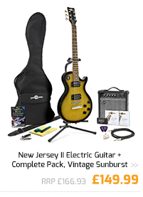 New Jersey II Electric Guitar + Complete Pack, Vintage Sunburst.