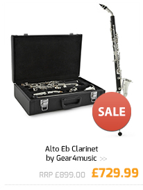 Alto Eb Clarinet by Gear4music.
