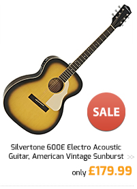 Silvertone 600E Electro Acoustic Guitar, American Vintage Sunburst.