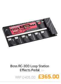 Boss RC-300 Loop Station Effects Pedal.
