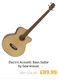 Electro Acoustic Bass Guitar by Gear4music.