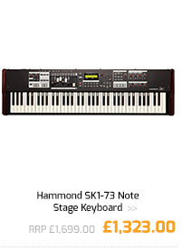 Hammond SK1-73 Note Stage Keyboard.