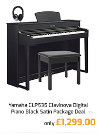 Yamaha CLP535 Clavinova Digital Piano Black Satin Package Deal.