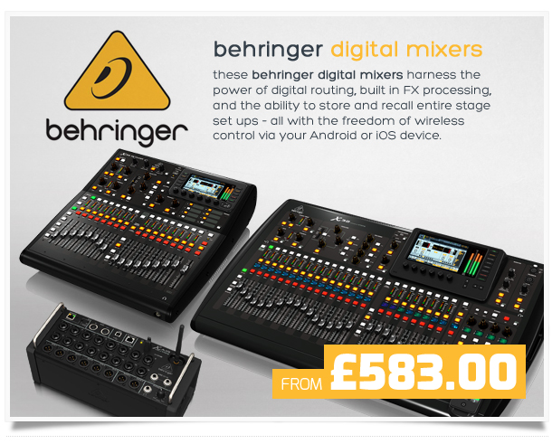 Behringer Digital Mixing Systems.