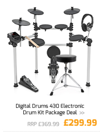 Digital Drums 430 Electronic Drum Kit Package Deal.