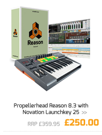 Propellerhead Reason 8.3 with Novation Launchkey 25.