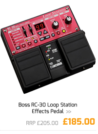 Boss RC-30 Loop Station Effects Pedal.
