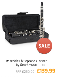 Rosedale Eb Soprano Clarinet by Gear4music.