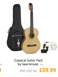 Classical Guitar Pack by Gear4music.