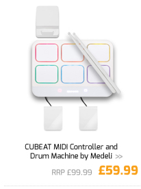CUBEAT MIDI Controller and Drum Machine by Medeli.
