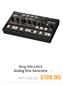 Korg Volca Kick Analog Kick Generator.