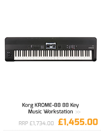 Korg KROME-88 88 Key Music Workstation.