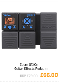 Zoom G1XOn Guitar Effects Pedal.