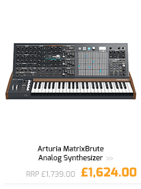 Arturia MatrixBrute Analog Synthesizer.