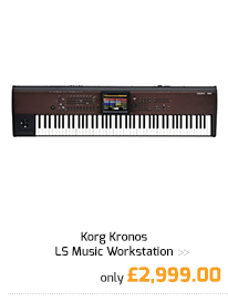Korg Kronos LS Music Workstation.