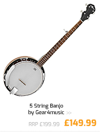 5 String Banjo by Gear4music.