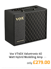 Vox VT40X Valvetronix 40 Watt Hybrid Modelling Amp.