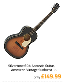 Silvertone 604 Acoustic Guitar, American Vintage Sunburst.