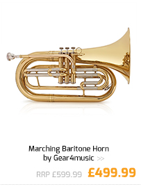 Marching Baritone Horn by Gear4music.