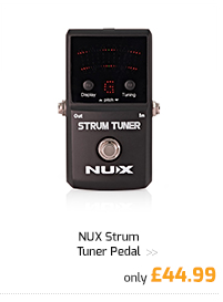 NUX Strum Tuner Pedal.