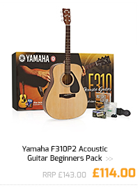 Yamaha F310P2 Acoustic Guitar Beginners Pack.