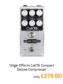 Origin Effects Cali76 Compact Deluxe Compressor.