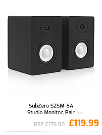 SubZero SZSM-5A Studio Monitor, Pair.