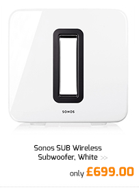 Sonos SUB Wireless Subwoofer, White.