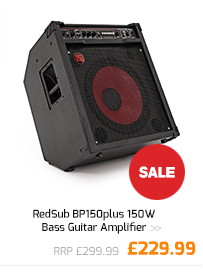 RedSub BP150plus 150W Bass Guitar Amplifier.