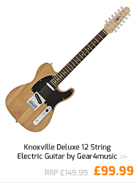 Knoxville Deluxe 12 String Electric Guitar by Gear4music.