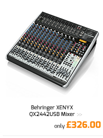 Behringer XENYX QX2442USB Mixer.