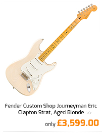 Fender Custom Shop Eric Clapton Signature Strat, Aged Blonde.