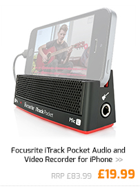 Focusrite iTrack Pocket Audio and Video Recorder for iPhone .