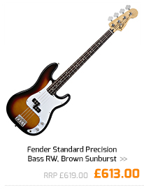 Fender Standard Precision Bass RW, Brown Sunburst.