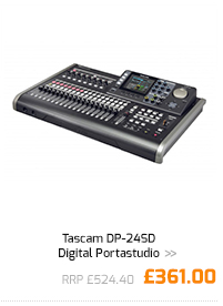 Tascam DP-24SD Digital Portastudio.