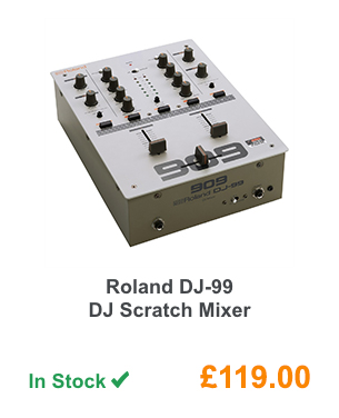 Roland DJ-99 DJ Scratch Mixer.