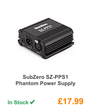 SubZero SZ-PPS1 Phantom Power Supply.