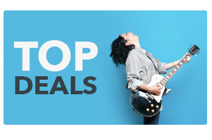 Top deals on Music equipment discounts, special offers & musical instrument deals.