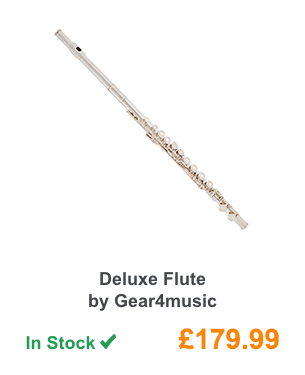 Deluxe Flute by Gear4music.