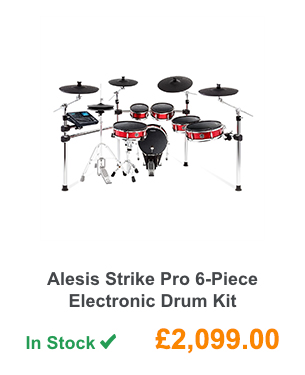 Alesis Strike Pro 6-Piece Electronic Drum Kit.