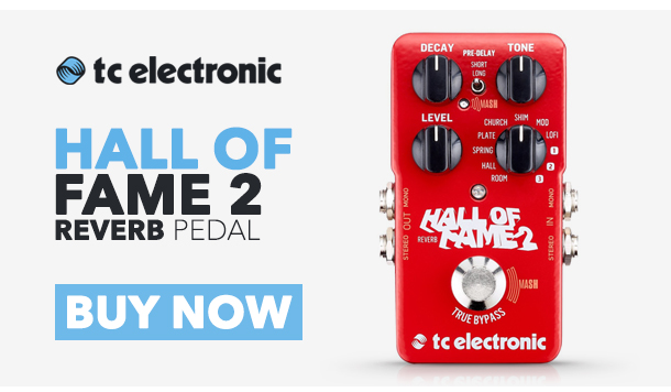 TC Electronic Hall Of Fame 2 Reverb-pedal.